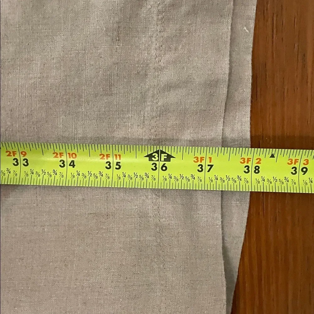 J. Jill Love Linen Flax Shift Dress Womens Size Medium Missy Minimalist